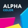 AlphaColor | Type Design Agency & 3D Printing Services WordPress Theme + Elementor