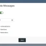 Content Items Required to Start Private Messages