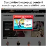 Popup (on entry, exit popup, add product) and Newsletter module for PrestaShop