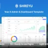 Shreyu - Vue 3 Admin & Dashboard Template