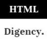 Digency - Template HTML Minimal Digitale Agence
