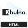 Khulna - Цветной Минималистичный Дигитальный Агентство HTML Шаблон