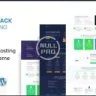 Bluerack - Modern Hosting WordPress Theme with WHMCS